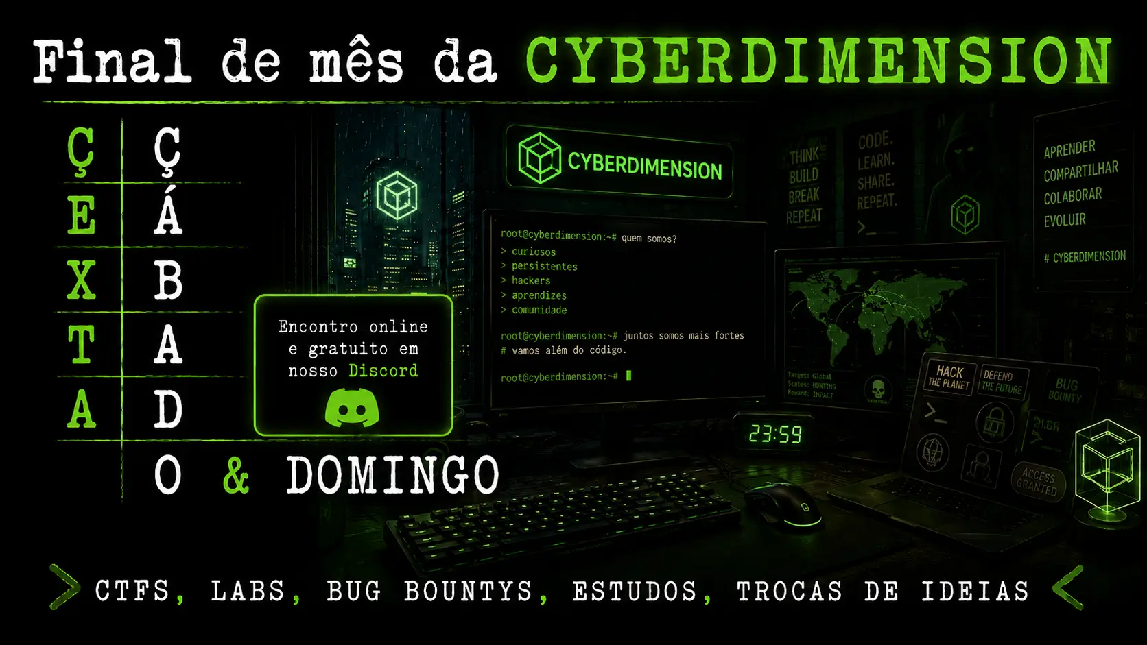 Evento CYBERDIMENSION